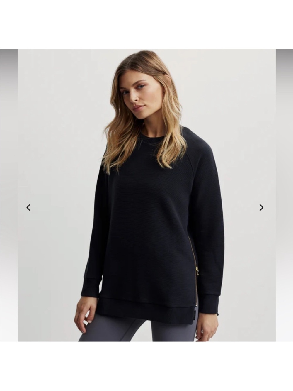 Varley Manning Sweatshirt Black Medium